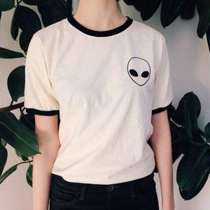 Alien Shirt TShirt T-Shirt T Shirt Tee